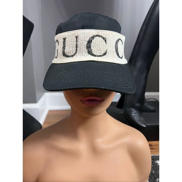 Gucci Unisex Black Canvas White Headband
Cabardine Baseball Hat L/59 - Picture 3 of 14